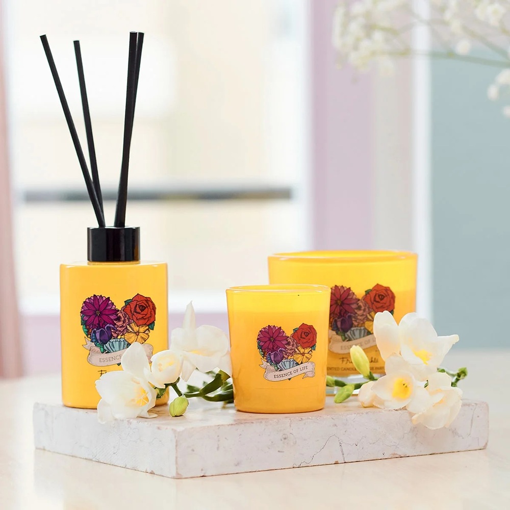 Αρωματικό Κερί Σόγιας 180 gr Essence Of Life Frida Kahlo A2238 - 3