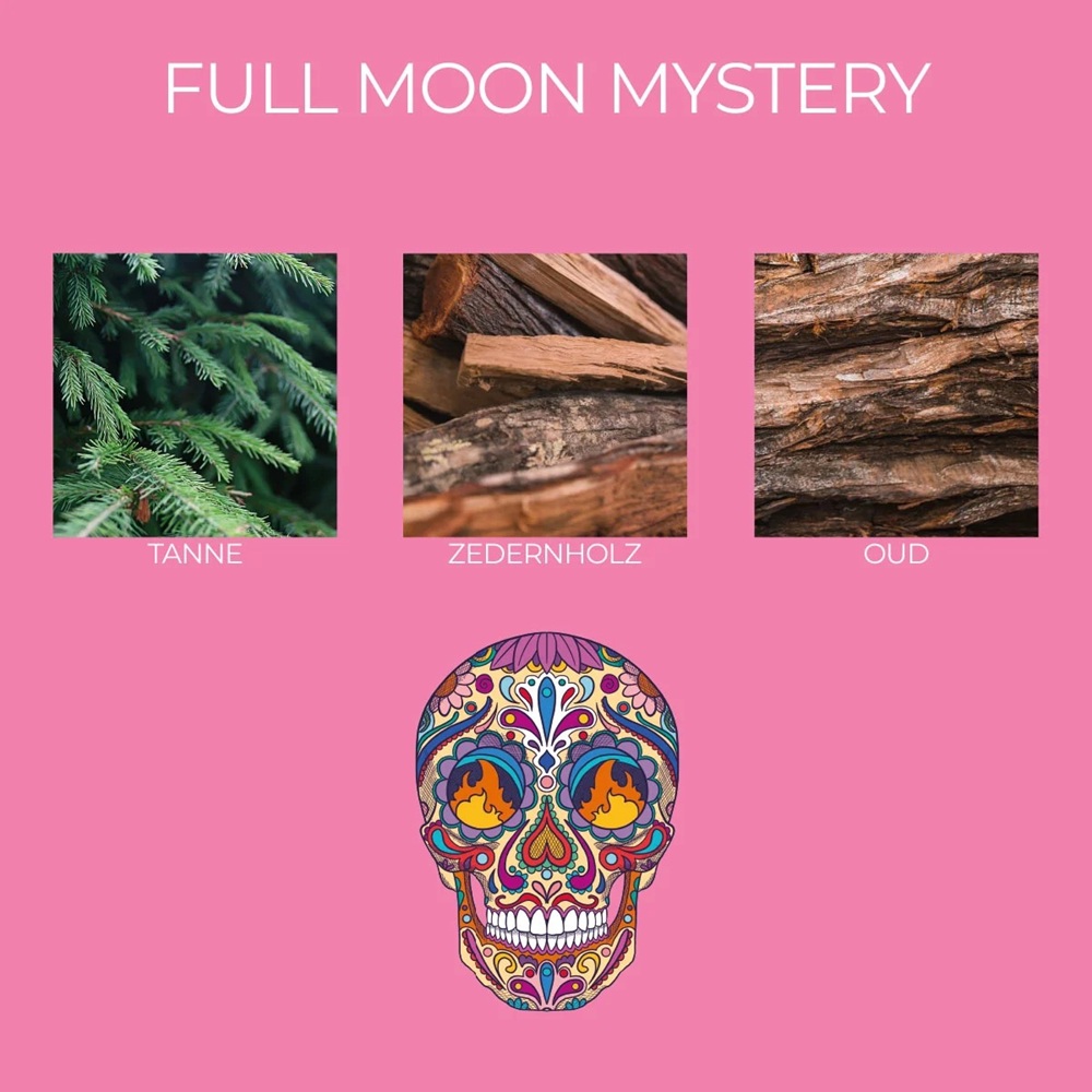 Αρωματικό Κερί Σόγιας 180 gr Full Moon Mystery Frida Kahlo A2239 - 4