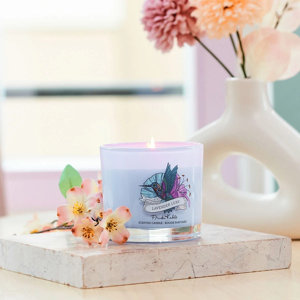 Αρωματικό Κερί Σόγιας 180 gr Lavender Luxe Frida Kahlo A1984 - 2