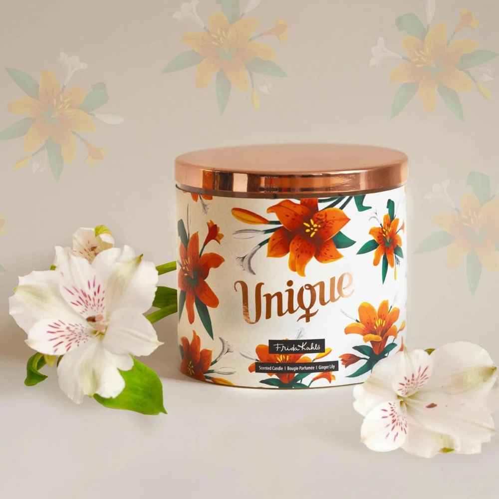Αρωματικό Κερί Σόγιας Wick 400 gr Unique Frida Kahlo A2231 - 2
