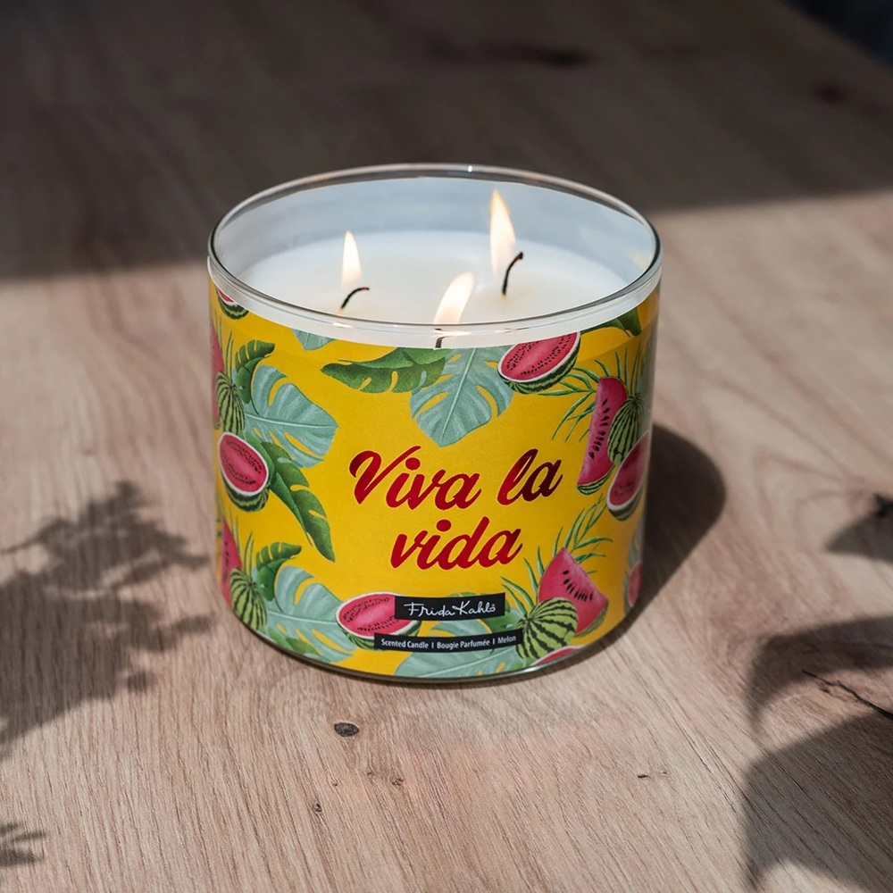 Αρωματικό Κερί Σόγιας Wick 400 gr Viva La Vida Frida Kahlo A2232 - 3