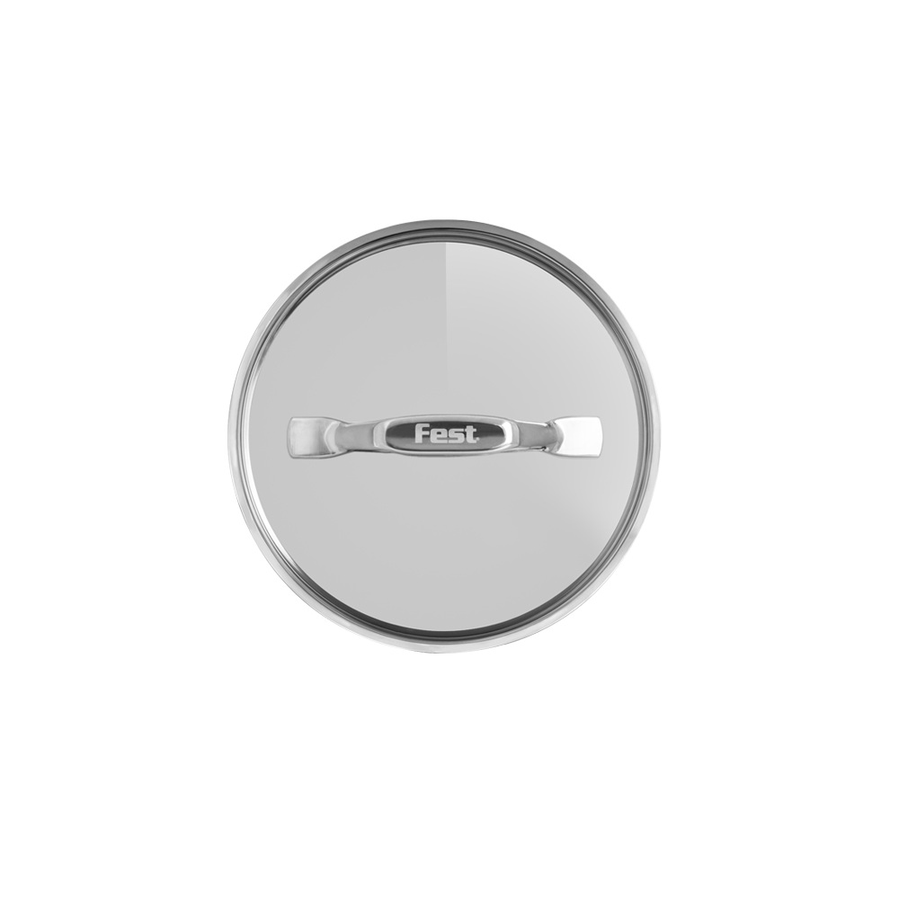 Καπάκι Σκευών Ανοξείδωτο Ατσάλι 18/10 Ø16cm Fest Reflection 0166815 - 