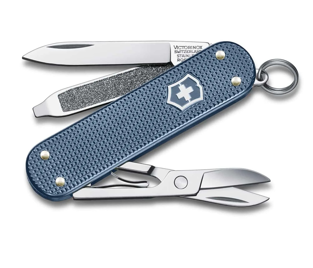 Ελβετικός Σουγιάς Victorinox Classic SD Alox 58mm 5 Λειτουργίες Glacial Blue Limited Edition 2026 0.6221.L26 - 1