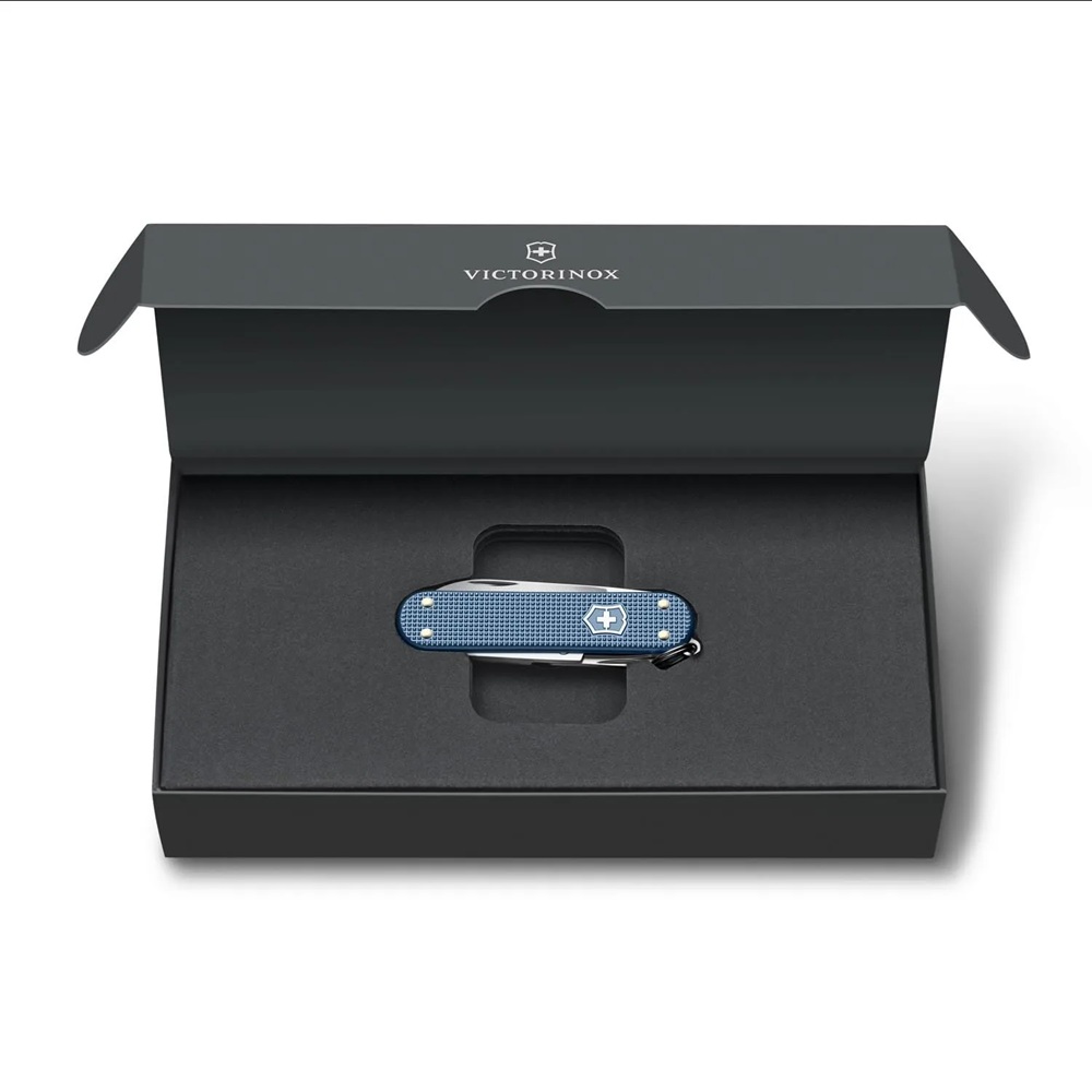 Ελβετικός Σουγιάς Victorinox Classic SD Alox 58mm 5 Λειτουργίες Glacial Blue Limited Edition 2026 0.6221.L26 - 4