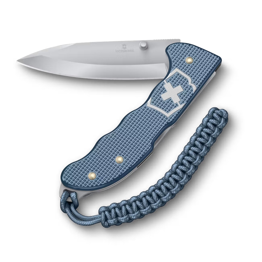 Ελβετικός Αναδιπλούμενος Σουγιάς Victorinox Evoke Alox 136mm Glacial Blue Limited Edition 2026 0.9415.L26 - 1