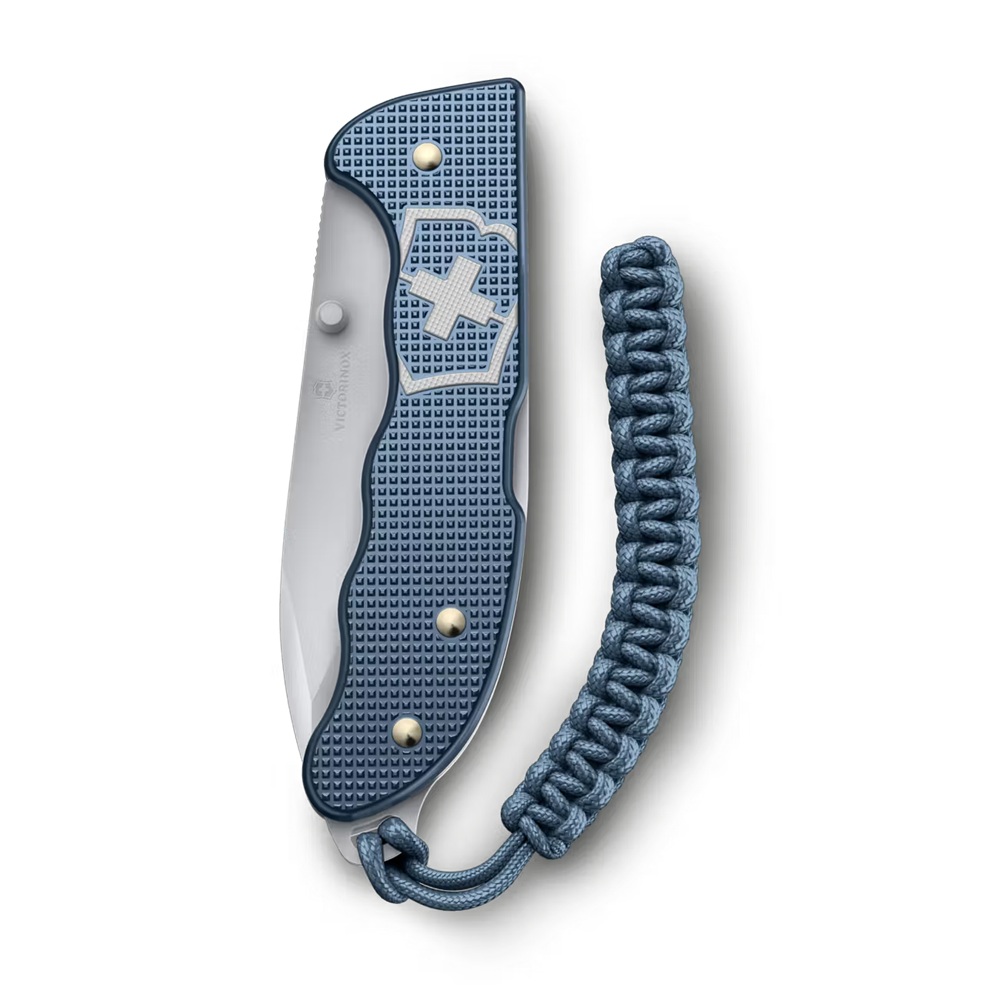 Ελβετικός Αναδιπλούμενος Σουγιάς Victorinox Evoke Alox 136mm Glacial Blue Limited Edition 2026 0.9415.L26 - 3