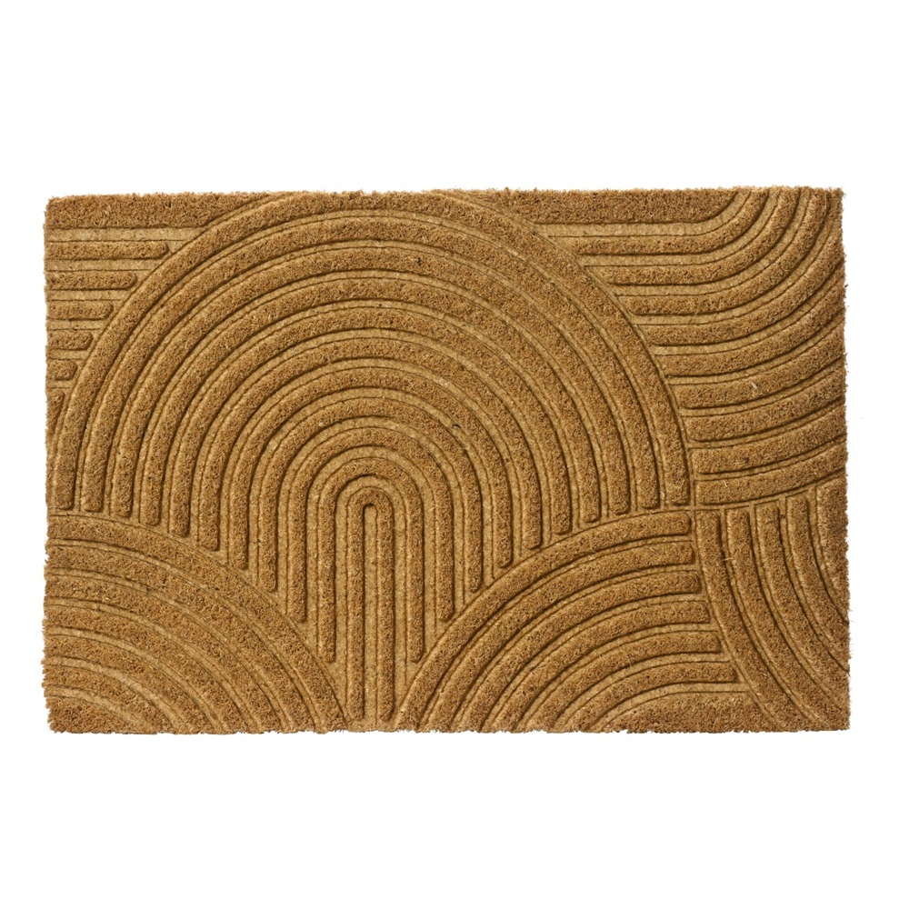 Πατάκι Εισόδου Coir-PVC Wave Dessin 40x60x1,5cm Kaemingk 832824-1 - 