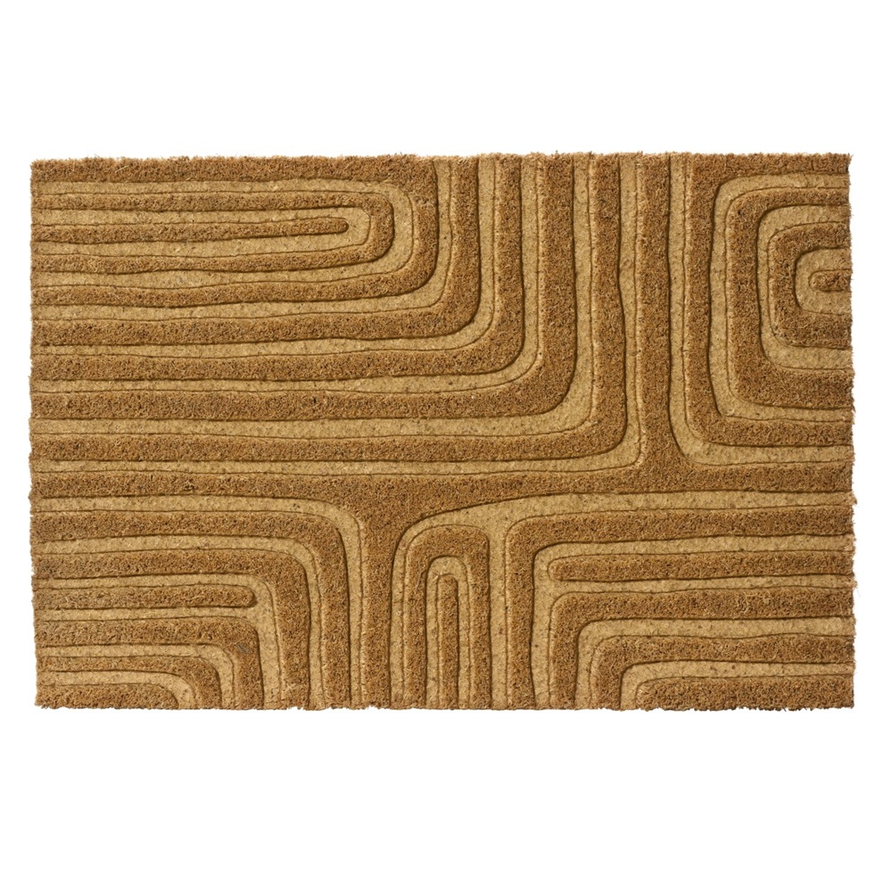 Πατάκι Εισόδου Coir-PVC Wave Dessin 40x60x1,5cm Kaemingk 832824-2 - 