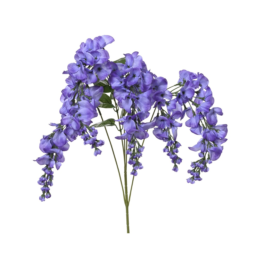 Τεχνητό Κλαδί Γλυσίνα Πολυεστέρας Μωβ 99εκ Kaemingk 833203 - 