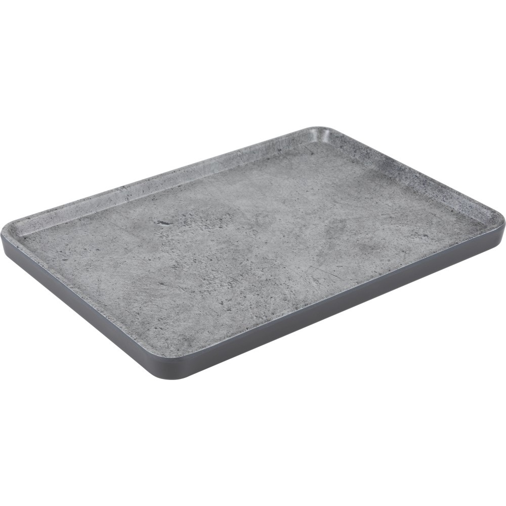 Πιατέλα Μελαμίνη Concrete Ορθογώνια 28.5x20x2cm GTSA 28-1785 - 