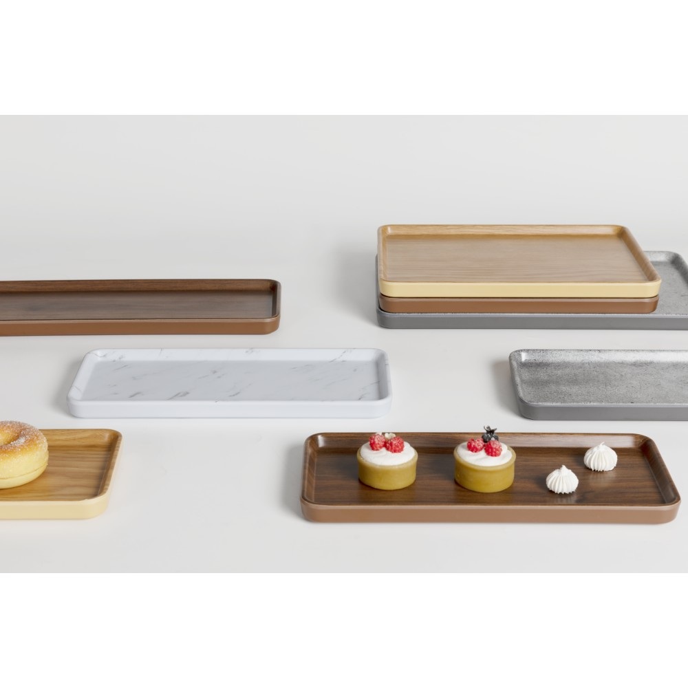 Πιατέλα Μελαμίνη Grove Ορθογώνια 28.5x12x2cm GTSA 28-1787 - 3