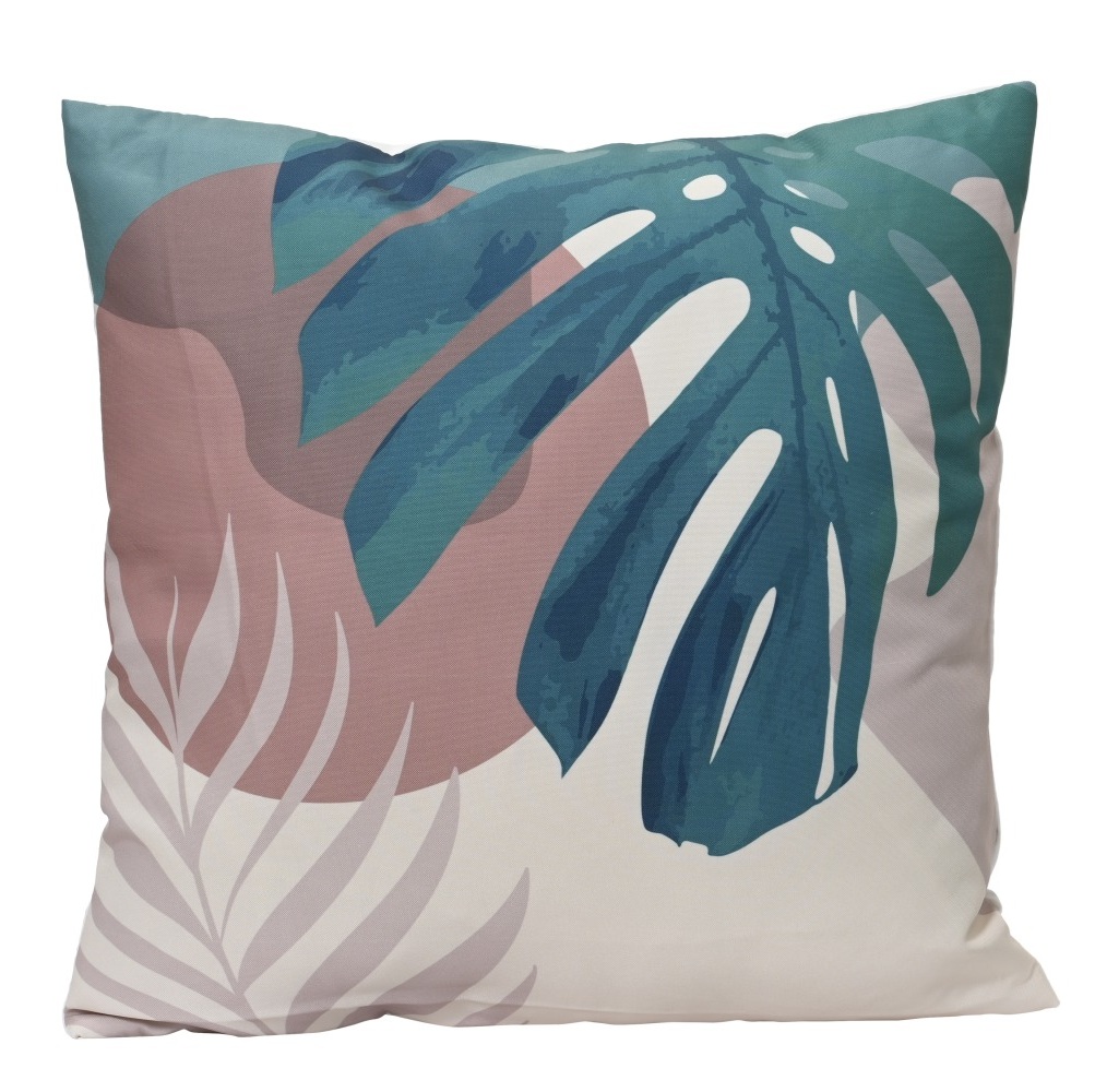 Μαξιλάρι Εξωτερικού Χώρου Polyester Τετράγωνο Printed 45x45x4cm Kaemingk 833746-1 - 