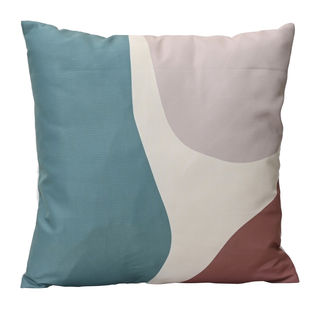 Μαξιλάρι Εξωτερικού Χώρου Polyester Τετράγωνο Printed 45x45x4cm Kaemingk 833746-3 - 