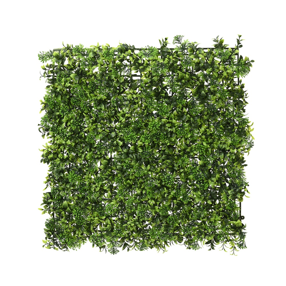 Διακοσμητικό Panel Φυλλωσιάς Πλαστικό Πράσινο 100x100x7εκ Kaemingk 834919 - 