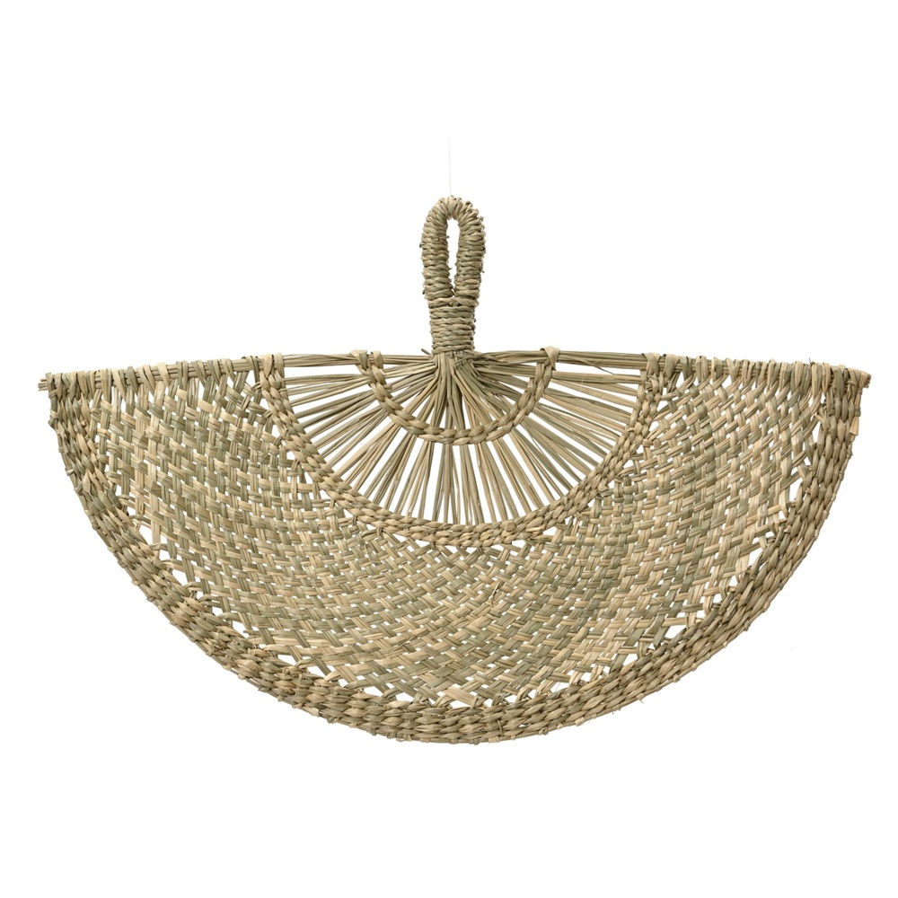 Διακοσμητική Βεντάλια Τοίχου Seagrass Φυσική 45x30x1εκ Kaemingk 838928-1 - 