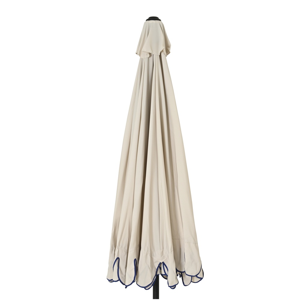 Ομπρέλα Εξωτερικού Χώρου Πολυεστέρας Λευκή Ø270x235εκ Kaemingk 843522 - 2