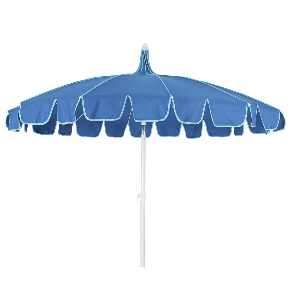 Ομπρέλα Εξωτερικού Χώρου Ατσάλι Πολυεστέρας Μπλε Ø195x215εκ Kaemingk 843710 - 