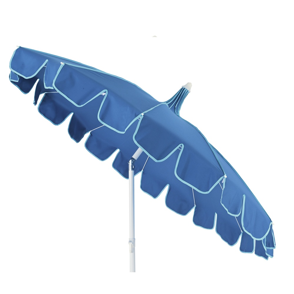 Ομπρέλα Εξωτερικού Χώρου Ατσάλι Πολυεστέρας Μπλε Ø195x215εκ Kaemingk 843710 - 3