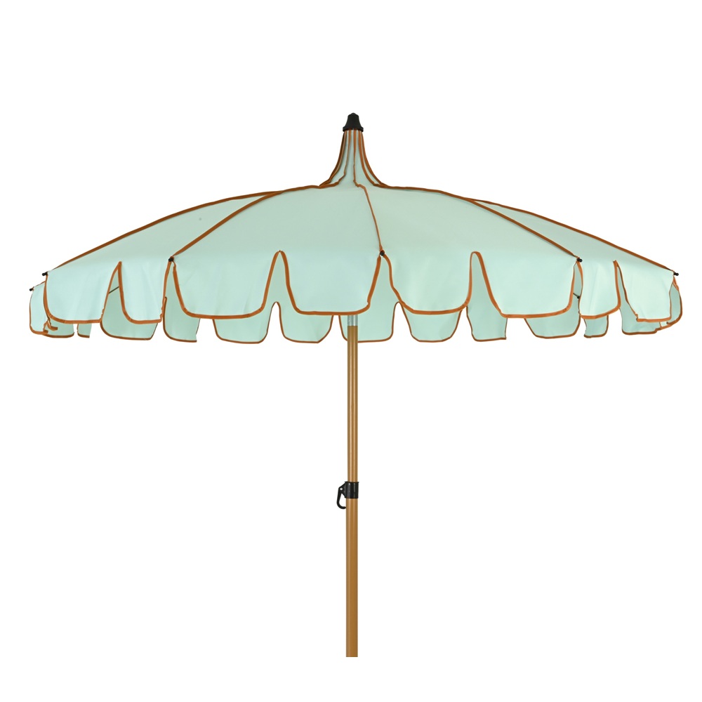 Ομπρέλα Εξωτερικού Χώρου Ατσάλι Πολυεστέρας Aqua Ø195x215εκ Kaemingk 843711 - 