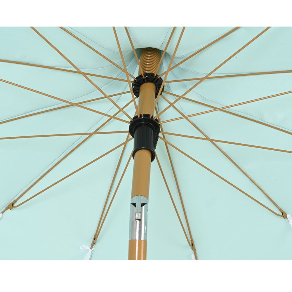 Ομπρέλα Εξωτερικού Χώρου Ατσάλι Πολυεστέρας Aqua Ø195x215εκ Kaemingk 843711 - 4