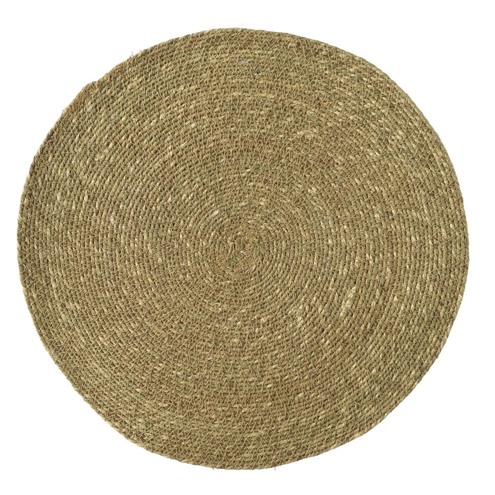 Σουπλά Τραπεζιού από Φυσικές Ίνες Seagrass Στρογγυλό Φ35εκ. Kaemingk 848137 - 