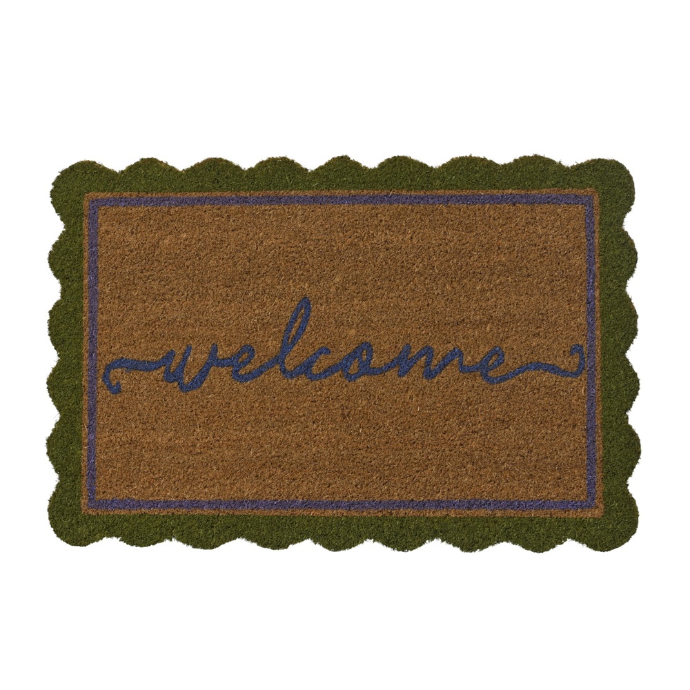 Πατάκι Εισόδου Coir-PVC Welcome 40x60x1,5cm Kaemingk 871526-2 - 