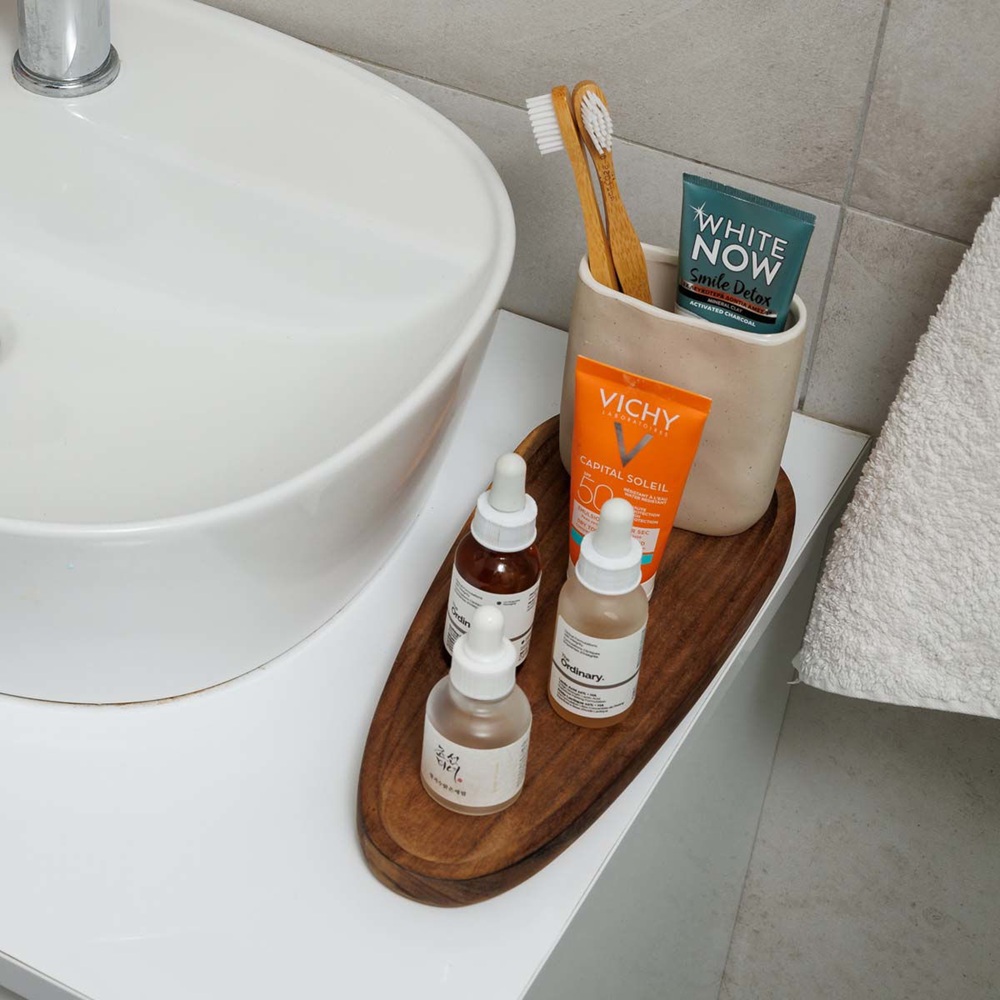 Δίσκος Σερβιρίσματος Ξύλο Ακακίας Οβάλ 30x12x2cm Allure Estia 01-28312 - 5