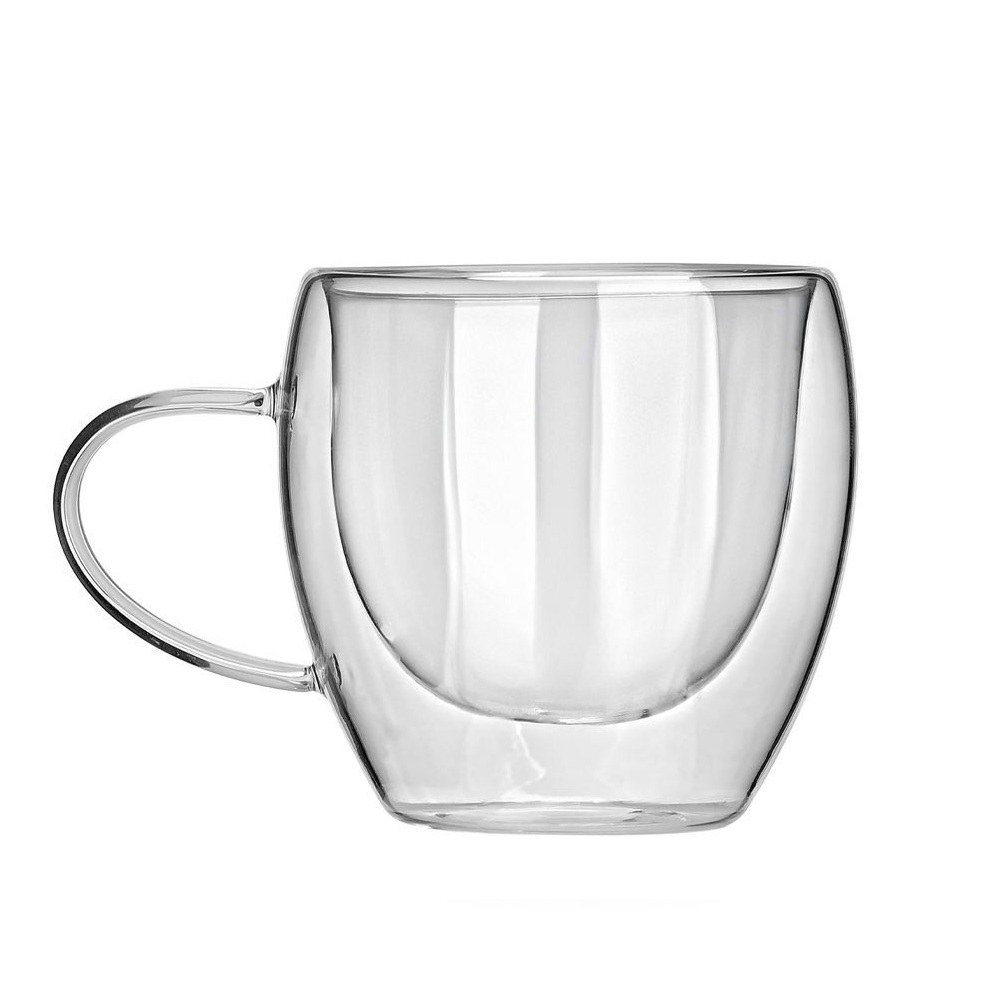 Κούπα Βοριοπυριτικό Γυαλί Διπλού Τοιχώματος 250ml Διάφανη Estia 07-35389 - 