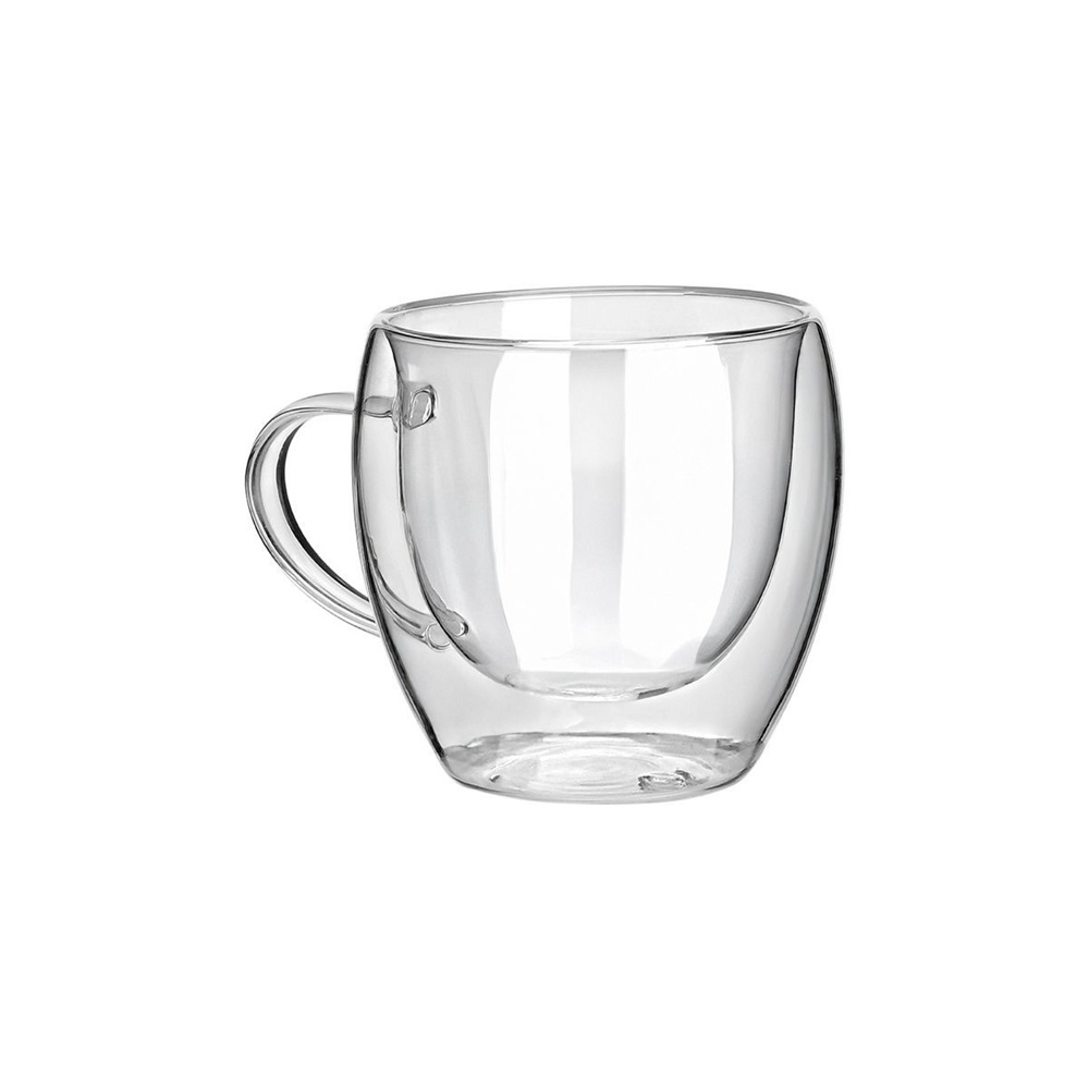 Κούπα Βοριοπυριτικό Γυαλί Διπλού Τοιχώματος 250ml Διάφανη Estia 07-35389 - 2