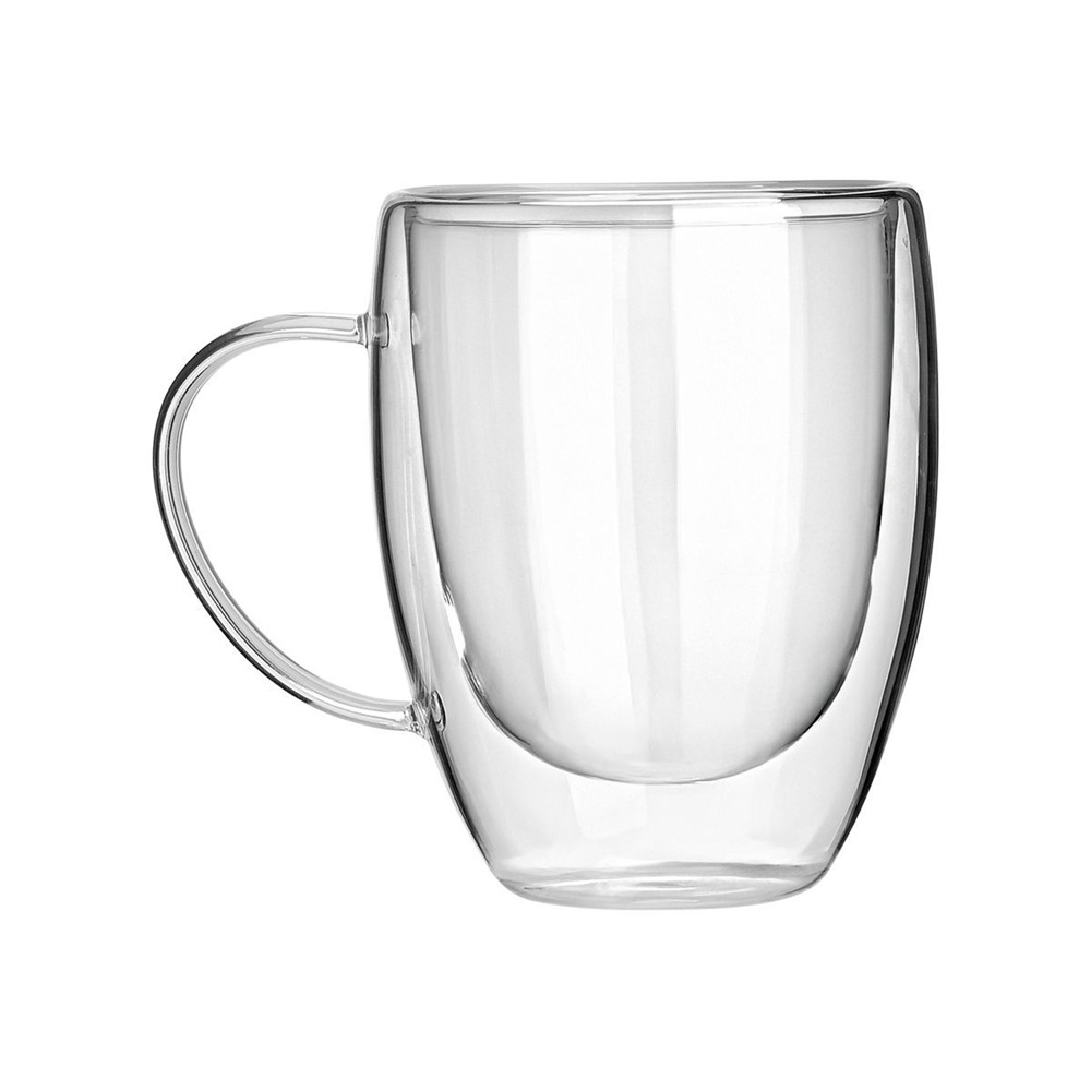 Κούπα Βοριοπυριτικό Γυαλί Διπλού Τοιχώματος 350ml Διάφανη Estia 07-35396 - 