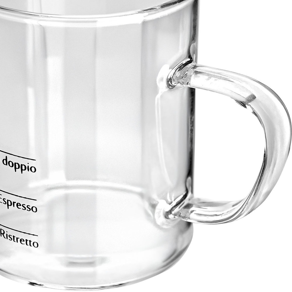 Κούπα Γυάλινη 100ml με Δοσομετρητή Διάφανη Estia 07-35365 - 3