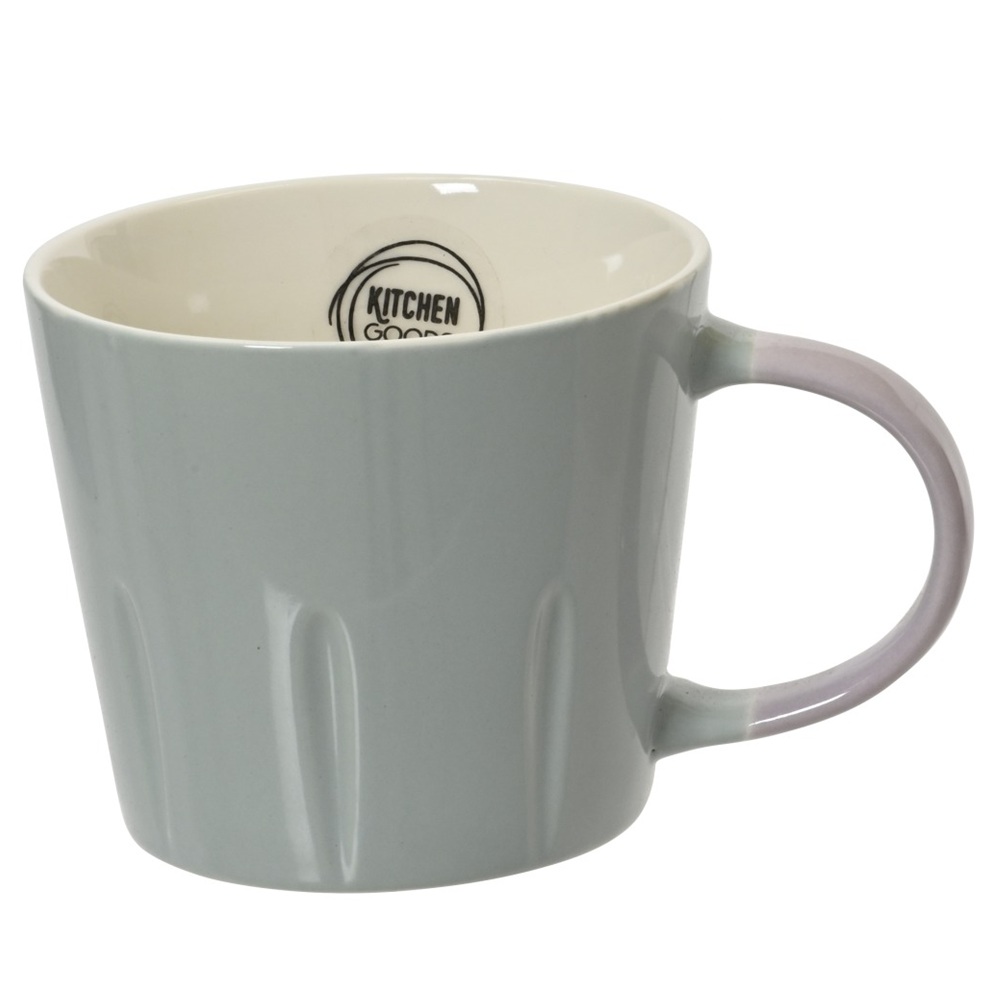 Κούπα Πορσελάνη Σιέλ Με Ροζ Χερούλι 400ml 10x8,6cm Kaemingk 872298-2 - 