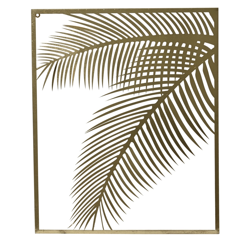 Διακοσμητικό Τοίχου Σιδερένιο Χρυσό 45,3x55cm Kaemingk 873097 - 