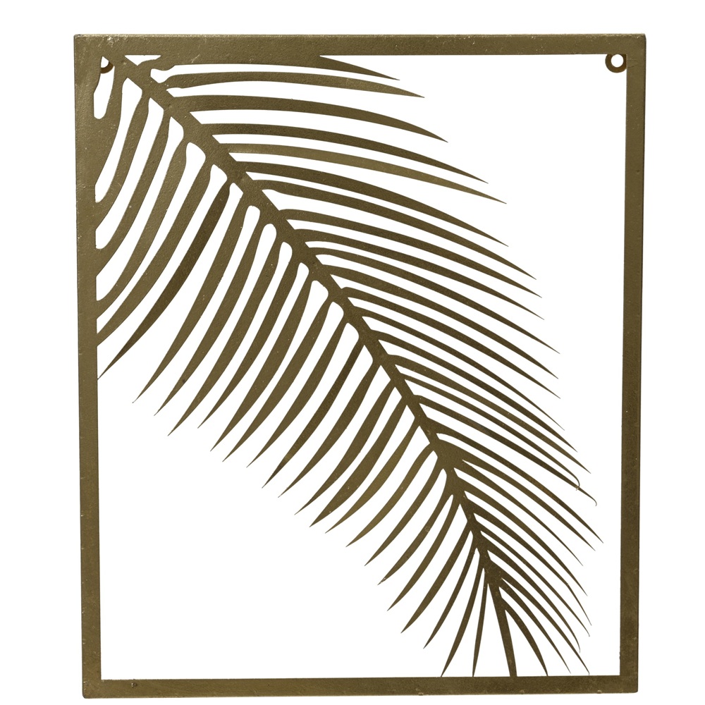 Διακοσμητικό Τοίχου Σιδερένιο Χρυσό 29,5x35cm Kaemingk 873098 - 