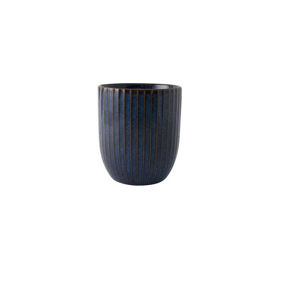 Κούπα Χωρίς Χερούλι Stoneware Μπλε 26cl Dutch Rose Sapphire SA183427 - 