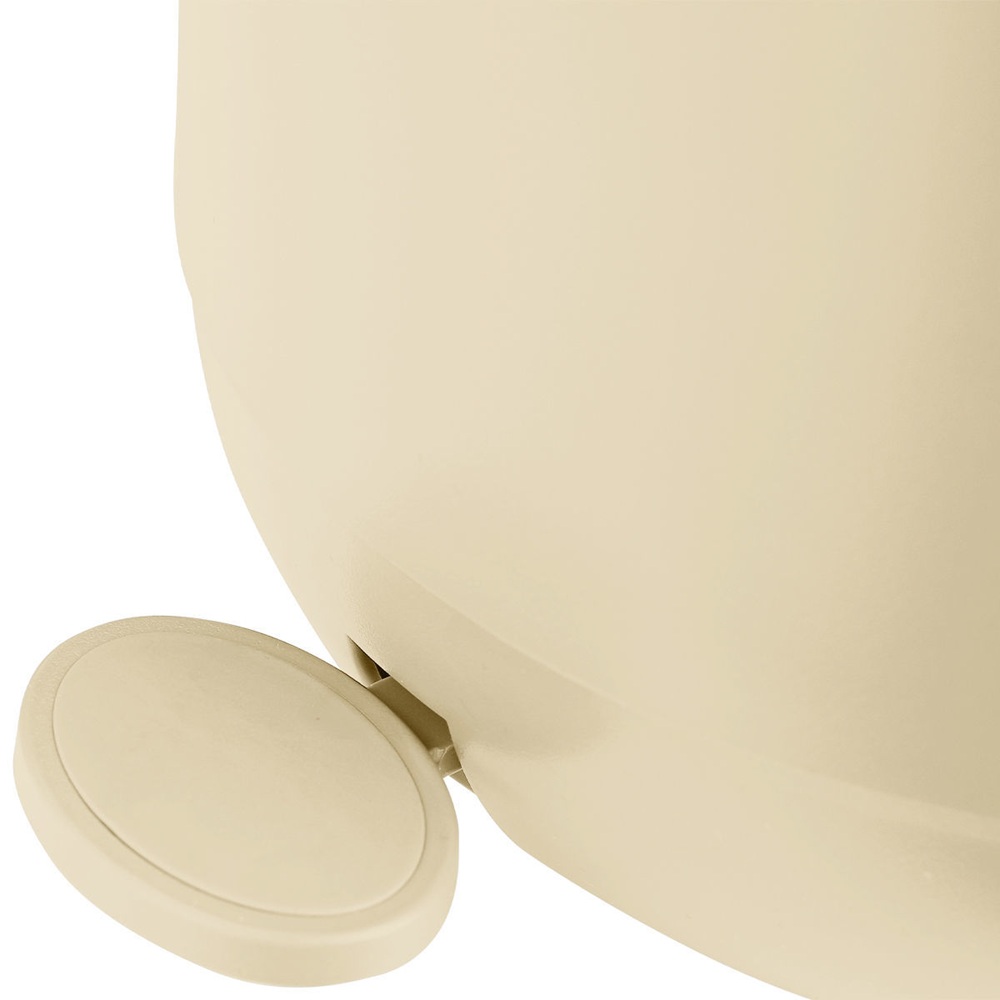 Χαρτοδοχείο Μπάνιου Πλαστικό Soft Close 5lt Sand Estia Fjord 02-37741 - 3