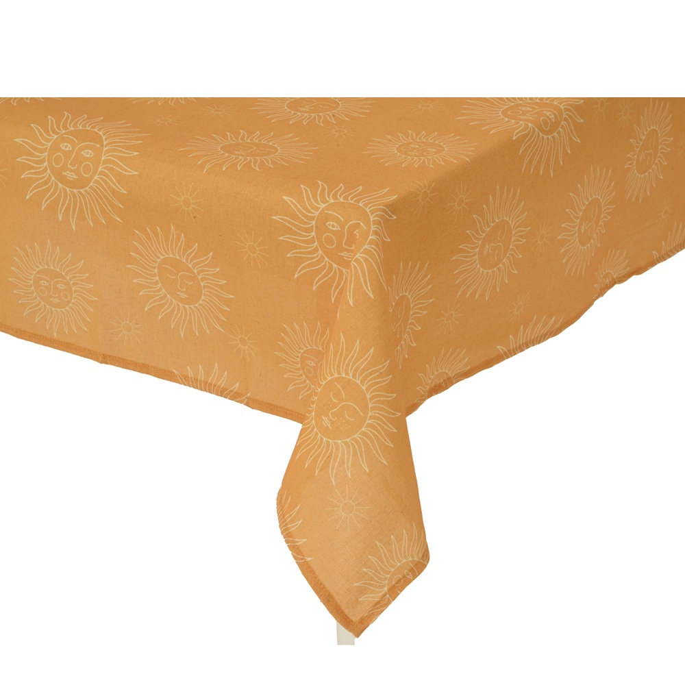 Τραπεζομάντηλο Polyester Cotton Ορθογώνιο Sun Pattern Εξωτερικού Χώρου 140x250cm Kaemingk 873979-1 - 2