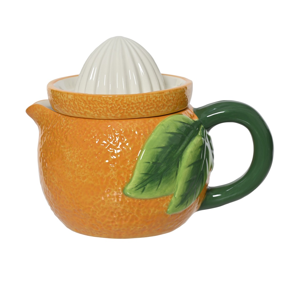 Στίφτης Δολομίτης Γυαλιστερός Πορτοκάλι 21x15x12cm Kaemingk 877782 - 