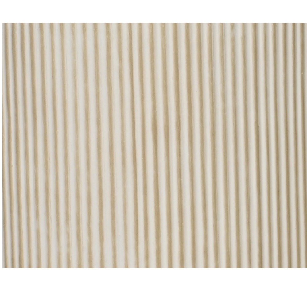 Γλάστρα Fibre Clay Στρογγυλή Ραβδωτή Μπεζ Ø30,5x47,5εκ Kaemingk Vince 890173-2 - 2