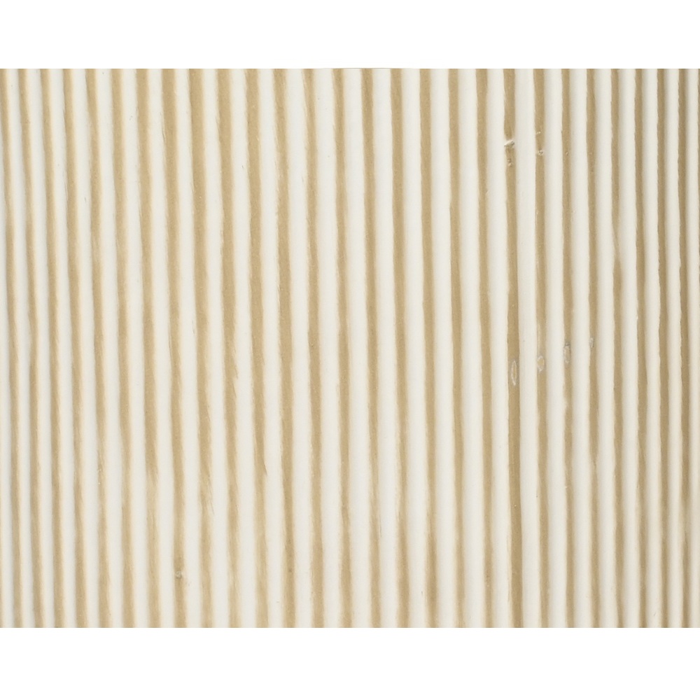 Γλάστρα Fibre Clay Στρογγυλή Ραβδωτή Μπεζ Ø37x37εκ Kaemingk Vince 890176-3 - 2