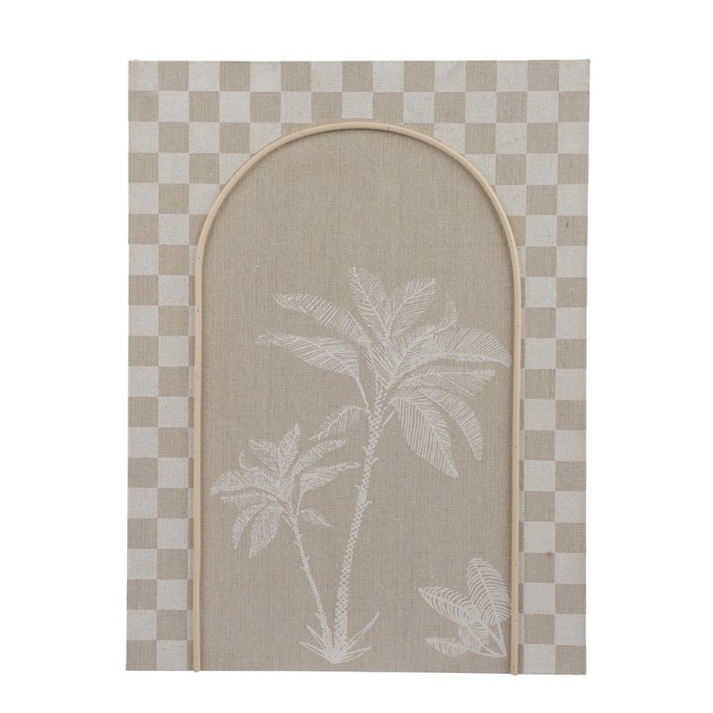 Πίνακας Canvas MDF Με Φοίνικες 30x40cm Kaemingk 891527-1 - 