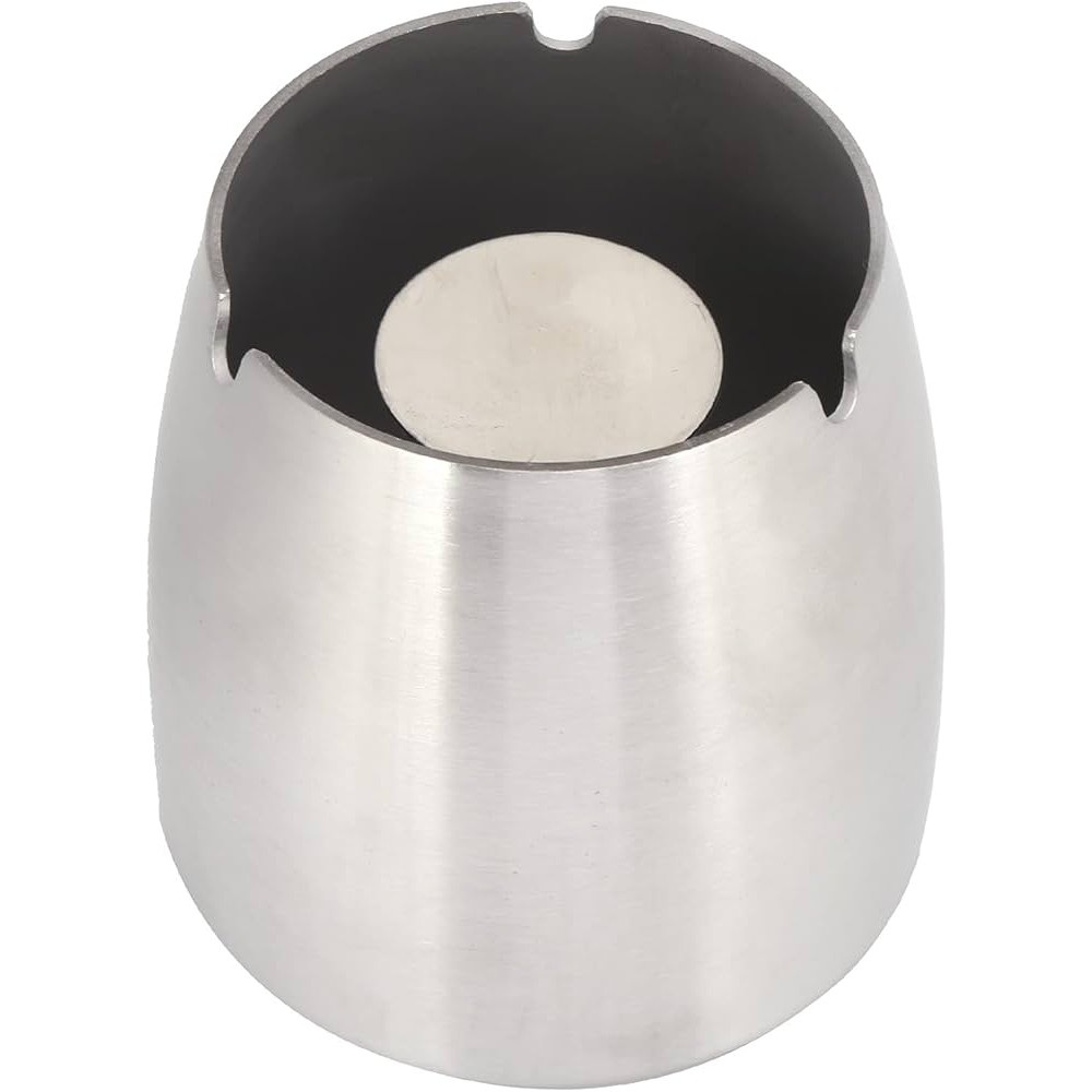 Σταχτοδοχείο Ανοξείδωτο Ατσάλι Αντιανεμικό Στοιβαζόμενο 10x10.5cm GTSA 21-3477 - 