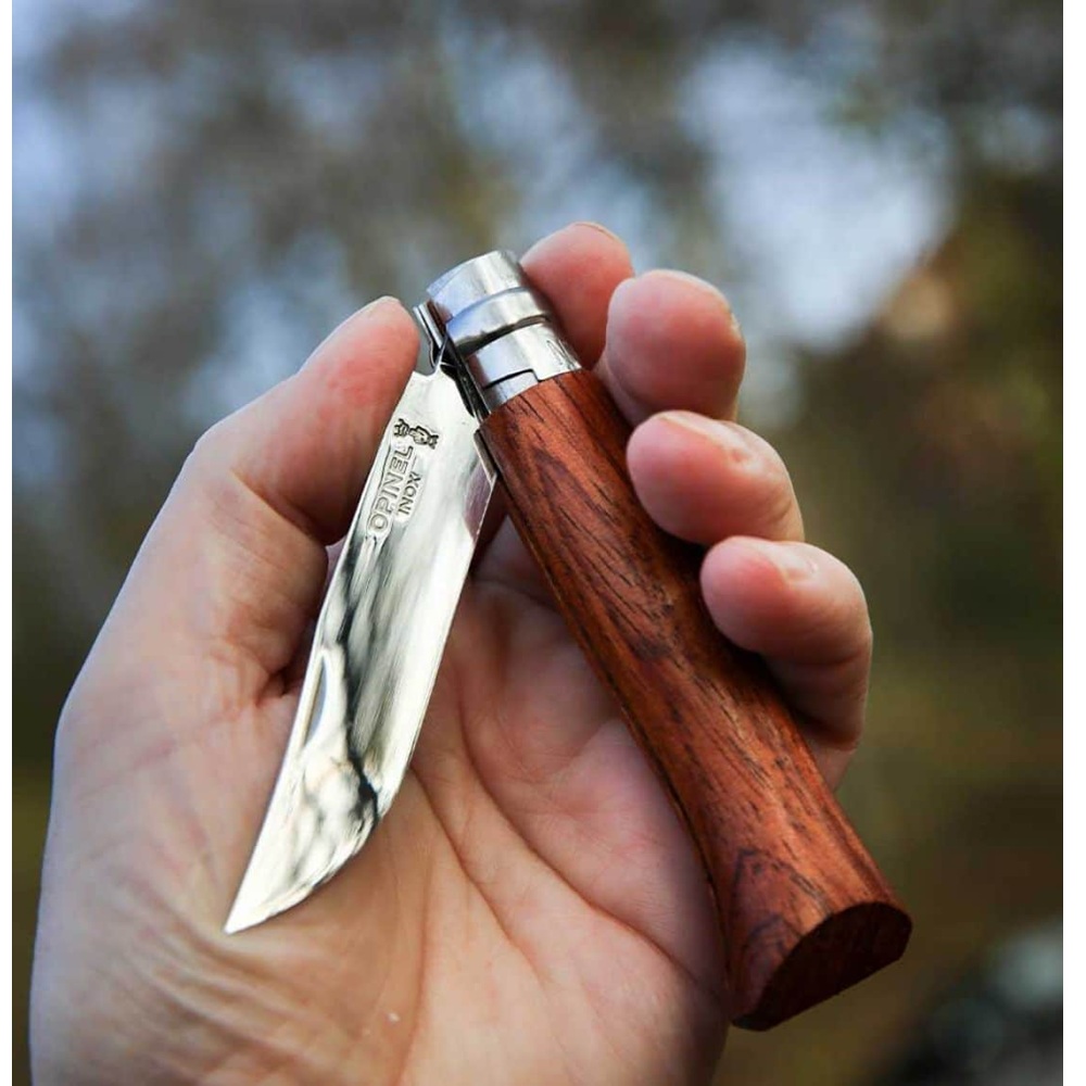 Σουγιάς Τσέπης Ανοξείδωτος με Λαβή Padouk 8,5cm Opinel Deluxe No 08 226086 - 3