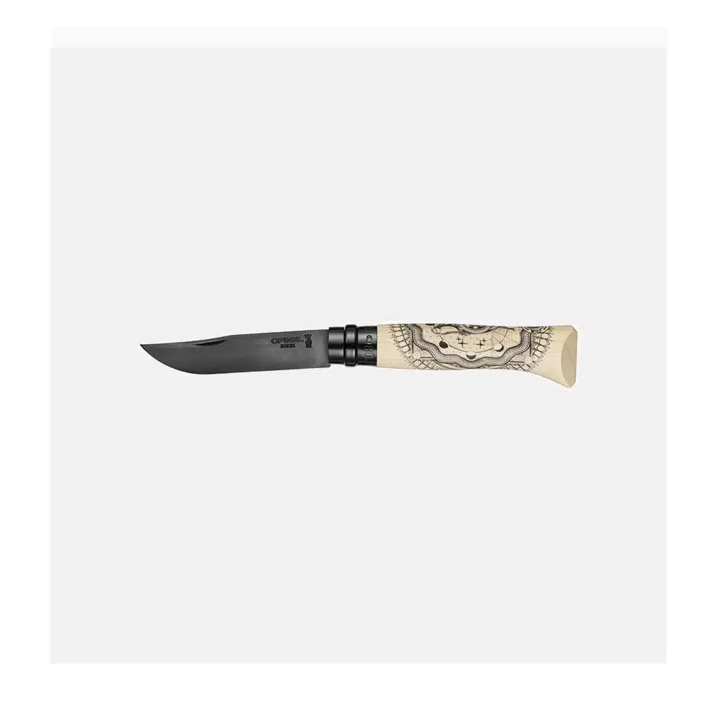 Σουγιάς Τσέπης Ανοξείδωτος Μαύρος Ματ 8,5cm Opinel Edition Cosmos No 08 Benjamin Jeanjean 003236 - 