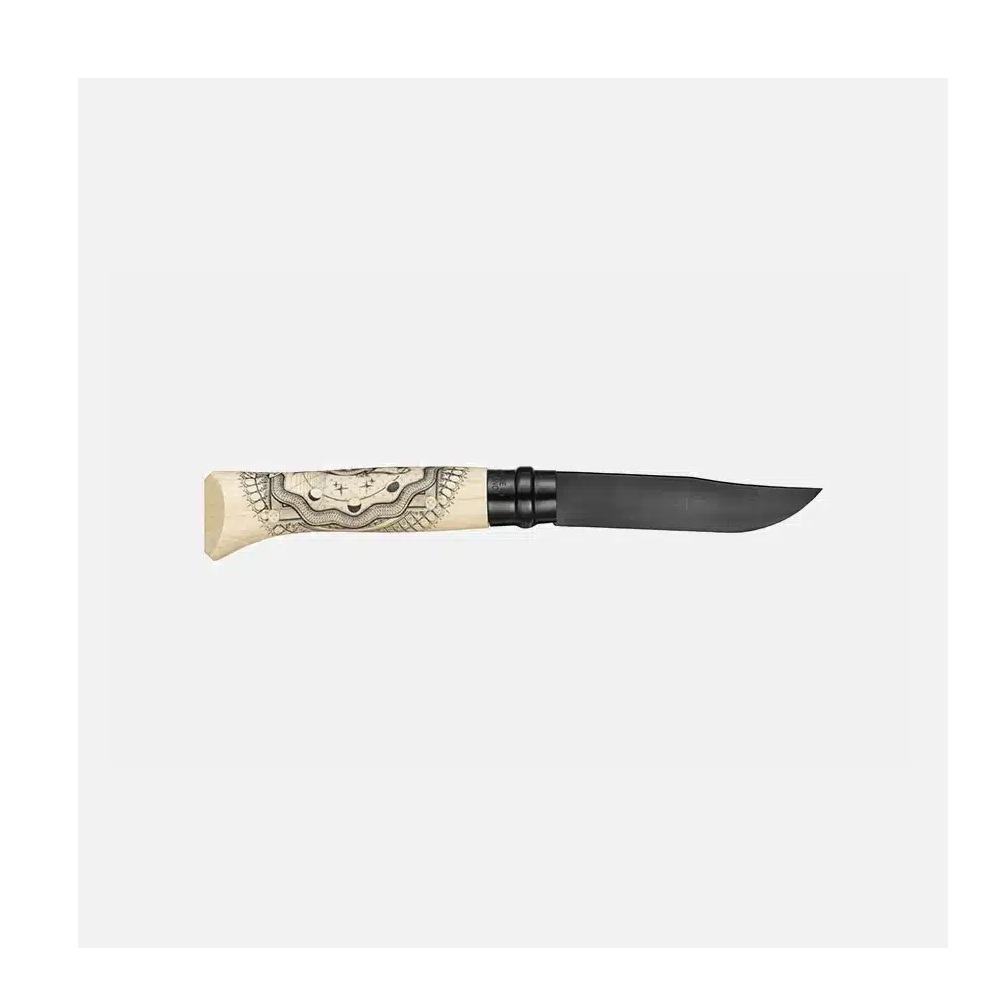 Σουγιάς Τσέπης Ανοξείδωτος Μαύρος Ματ 8,5cm Opinel Edition Cosmos No 08 Benjamin Jeanjean 003236 - 3