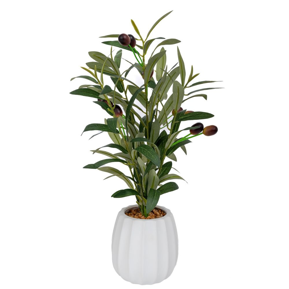 Τεχνητή Ελιά 42εκ σε Κεραμικό Κασπώ Φ11εκ Ai Decoration 92930 - 