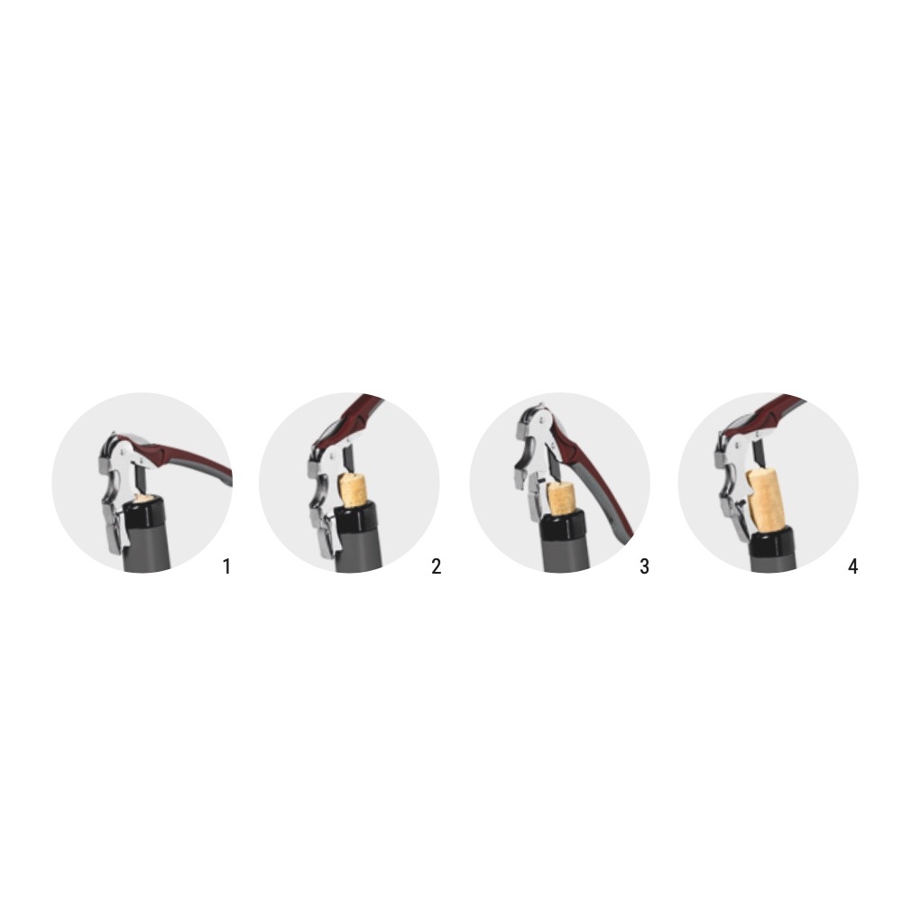 Ανοιχτήρι Κρασιού Professional Burgundy – Black Murano 56 A/N - 5