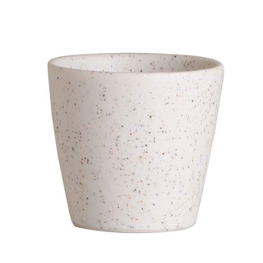 Μπολ Πορσελάνης Ματ Λευκό με Στίγματα 100ml 6x6cm White Dune Prestige 69-11066 - 