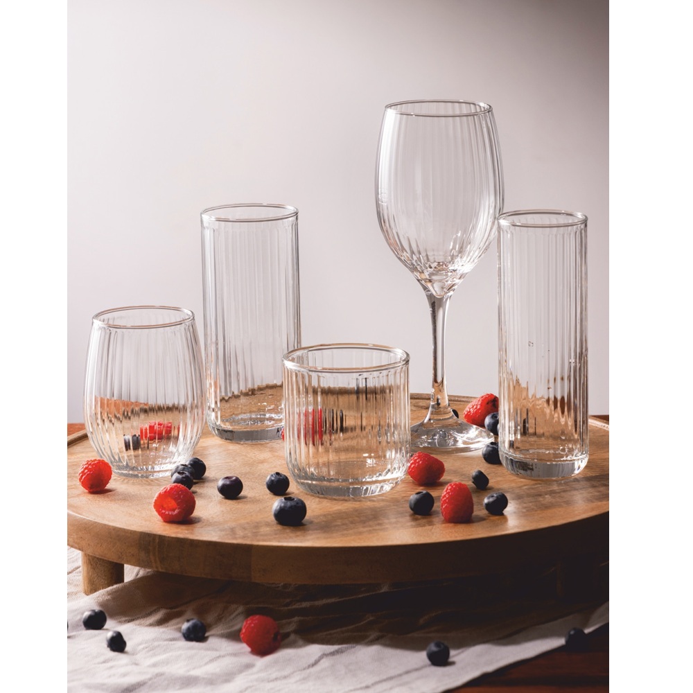 Ποτήρι Νερού Γυάλινο Με Πόδι Vertis 58cl Ø9,3xH23cm Uniglass 91566 - 2