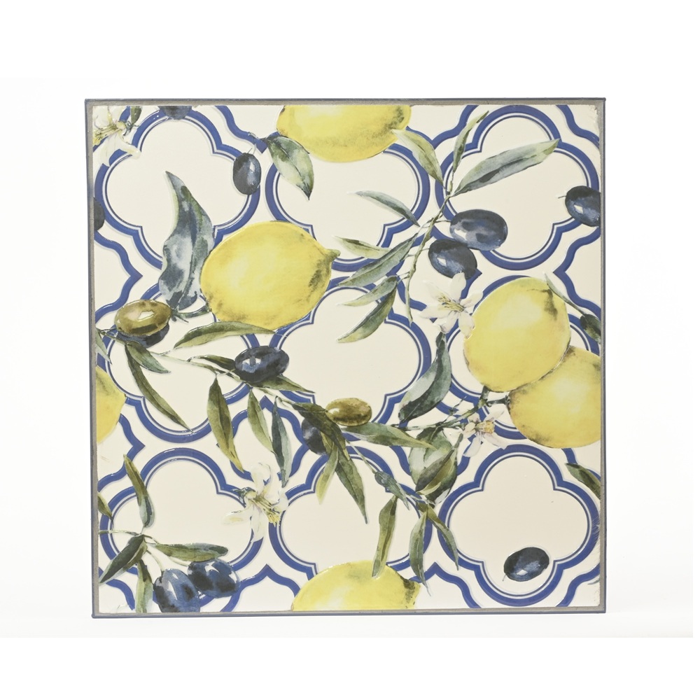 Τραπέζι Bistro Ατσάλι Πτυσσόμενο Mosaic Pattern 58x58x76cm Kaemingk 892445 - 3